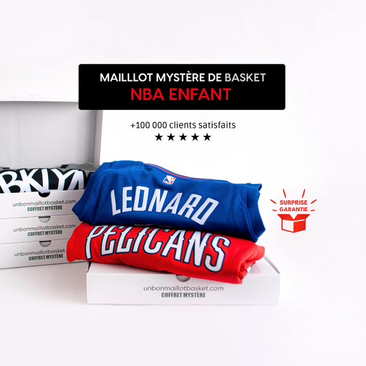 La box maillot mystère NBA enfant 🇺🇸